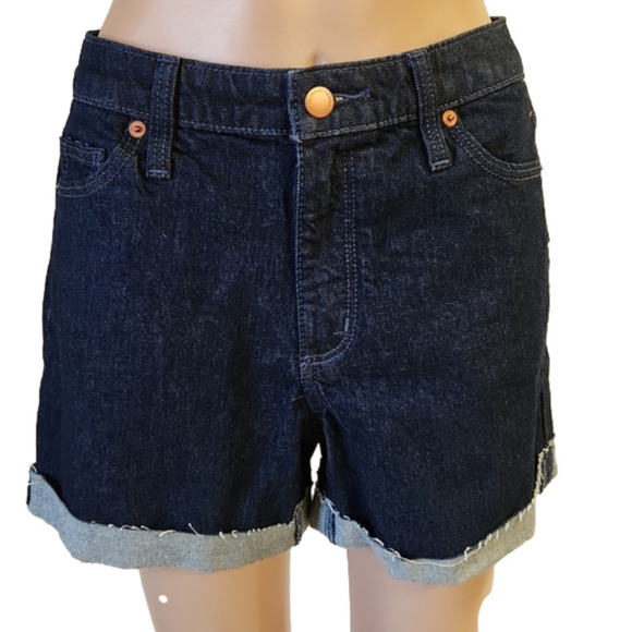 Universal thread vintage stretch Midi shorts (code-B009) - Picture 2 of 2